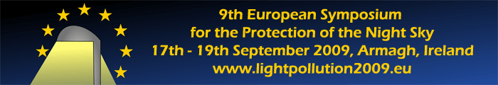 9th European Symposium for the Protection of the Night Sky